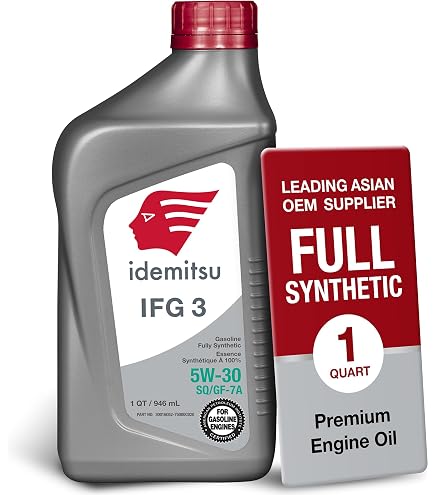 Amazon.com: Idemitsu IFG3 0W-20 SQ/GF-7A Full Synthetic Motor Oil
